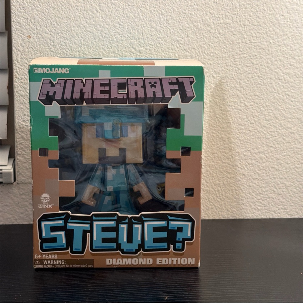 Minecraft Steve Diamond Edition Action Figure